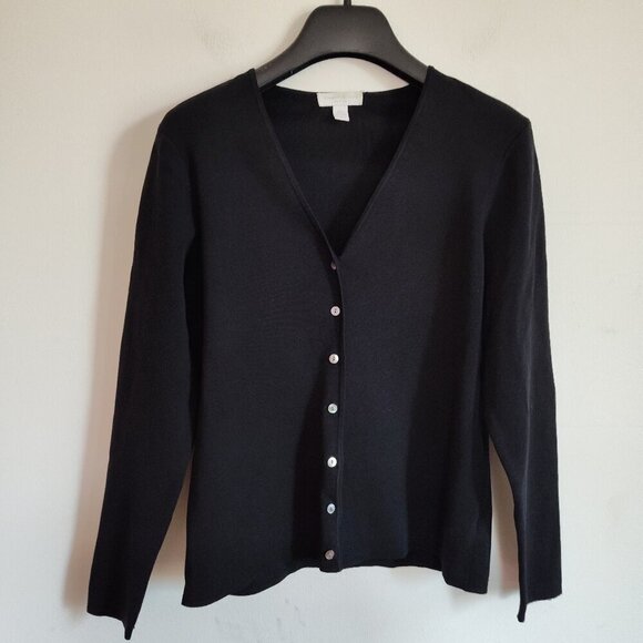 Ladies SZ PS Charter Club Petite Cardigan Sweater - Picture 1 of 3
